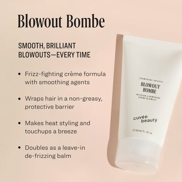 Blowout Bombe - Cuvée Beauty - premium champagne infused haircare