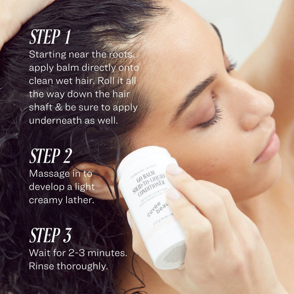 GoBalm Conditioner - Cuvée Beauty - premium champagne infused haircare