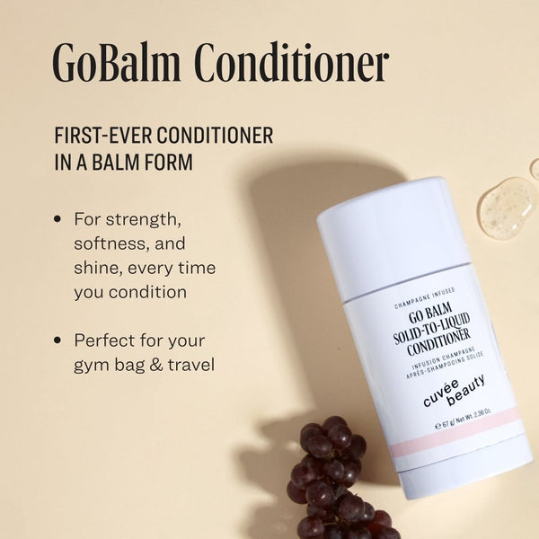 GoBalm Conditioner - Cuvée Beauty - premium champagne infused haircare