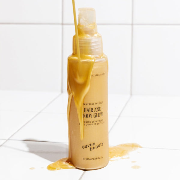 Hair And Body Glow - Cuvée Beauty - premium champagne infused haircare