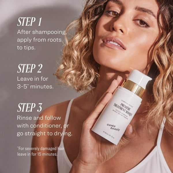 Première Treatment Masque - Cuvée Beauty - premium champagne infused haircare