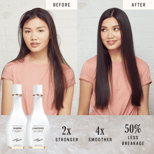 Shampoo & Conditioner Duo - Cuvée Beauty - premium champagne infused haircare