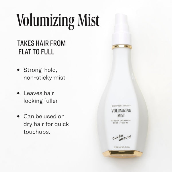 Volumizing Mist - Cuvée Beauty - premium champagne infused haircare
