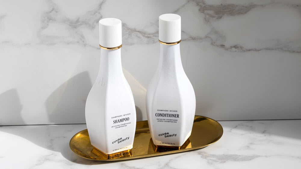 ONE SHAMPOO. ONE CONDITIONER. BECAUSE SIMPLICITY IS BEAUTIFUL.| Cuvée Beauty