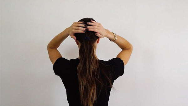 How To: Sleek Low Pony In 3 Easy Steps With Styling Balm - Cuvée Beauty