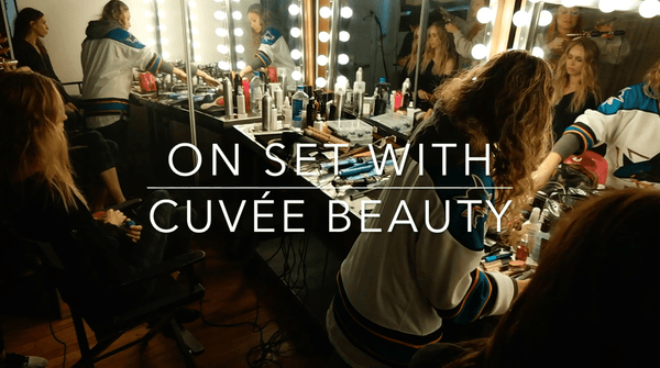 On Set With Cuvée Beauty - Cuvée Beauty
