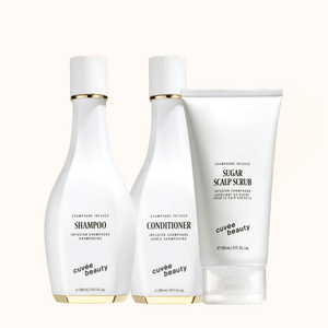 Detox Bundle - Cuvée Beauty - premium champagne infused haircare