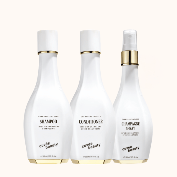 Triple Threat - Cuvée Beauty - premium champagne infused haircare