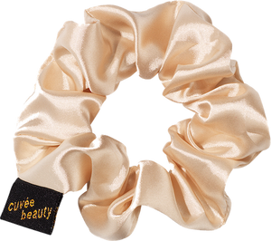 Champagne Silk Scrunchie