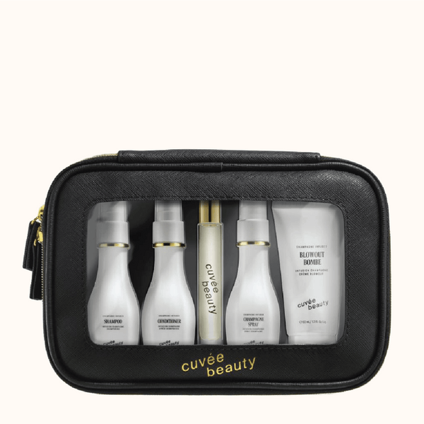 The Jet Setter Kit - Cuvée Beauty - premium champagne infused haircare